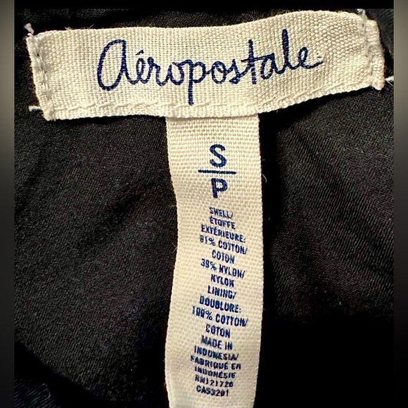 Aeropostale Cotton Little Black Lace Lined dress in size S/P Party Dress - Picture 9 of 9